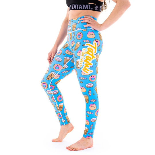 Ladies Coffee Cat Leggings