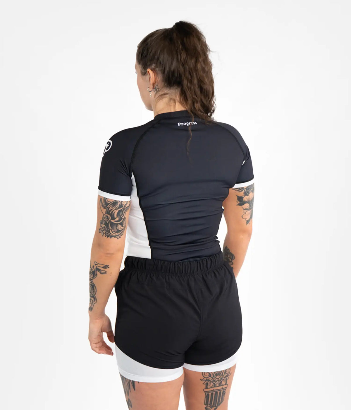 Women&#39;s Academy + Rashguard - Black/White