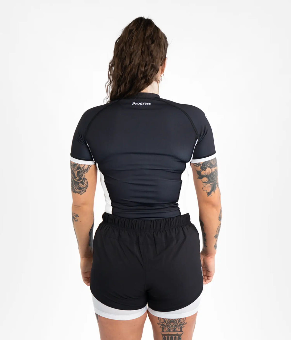 Women&#39;s Academy + Rashguard - Black/White