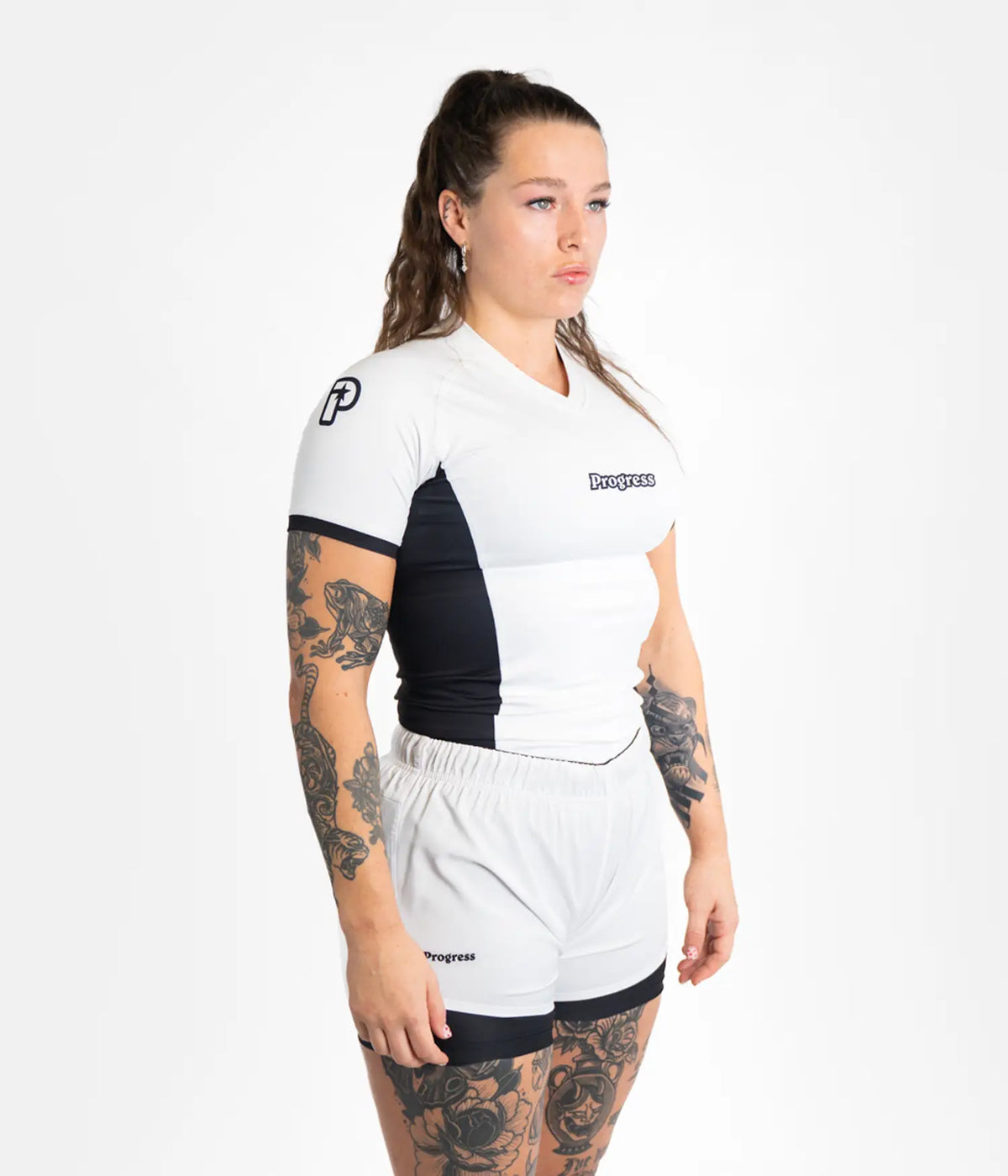 Women&#39;s Academy + Rashguard - White
