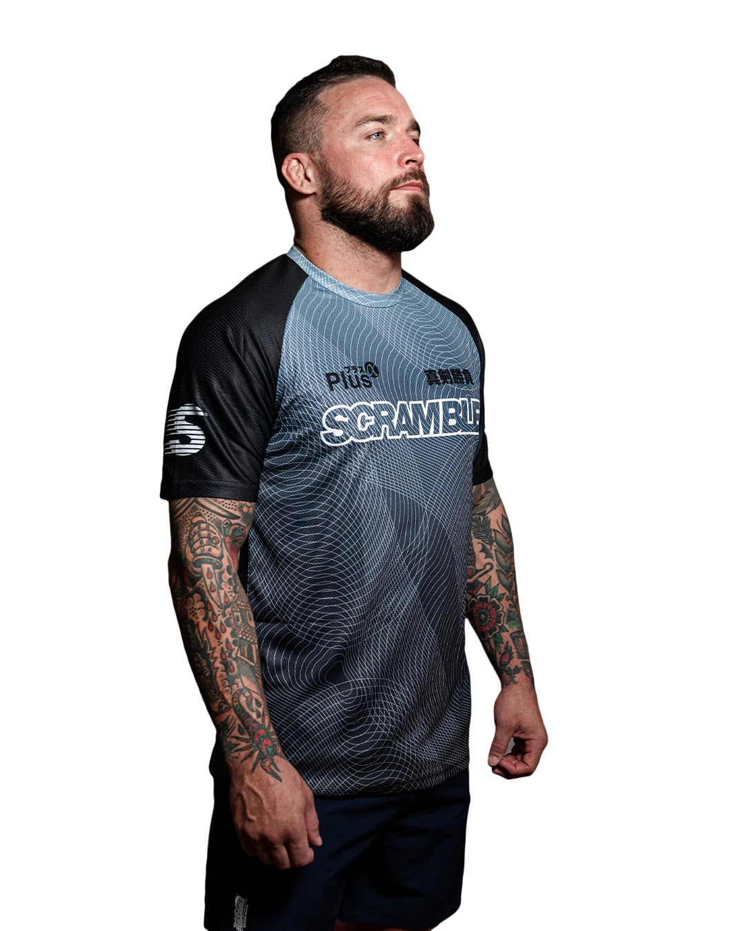 Dorai Training Top - Black/Grey