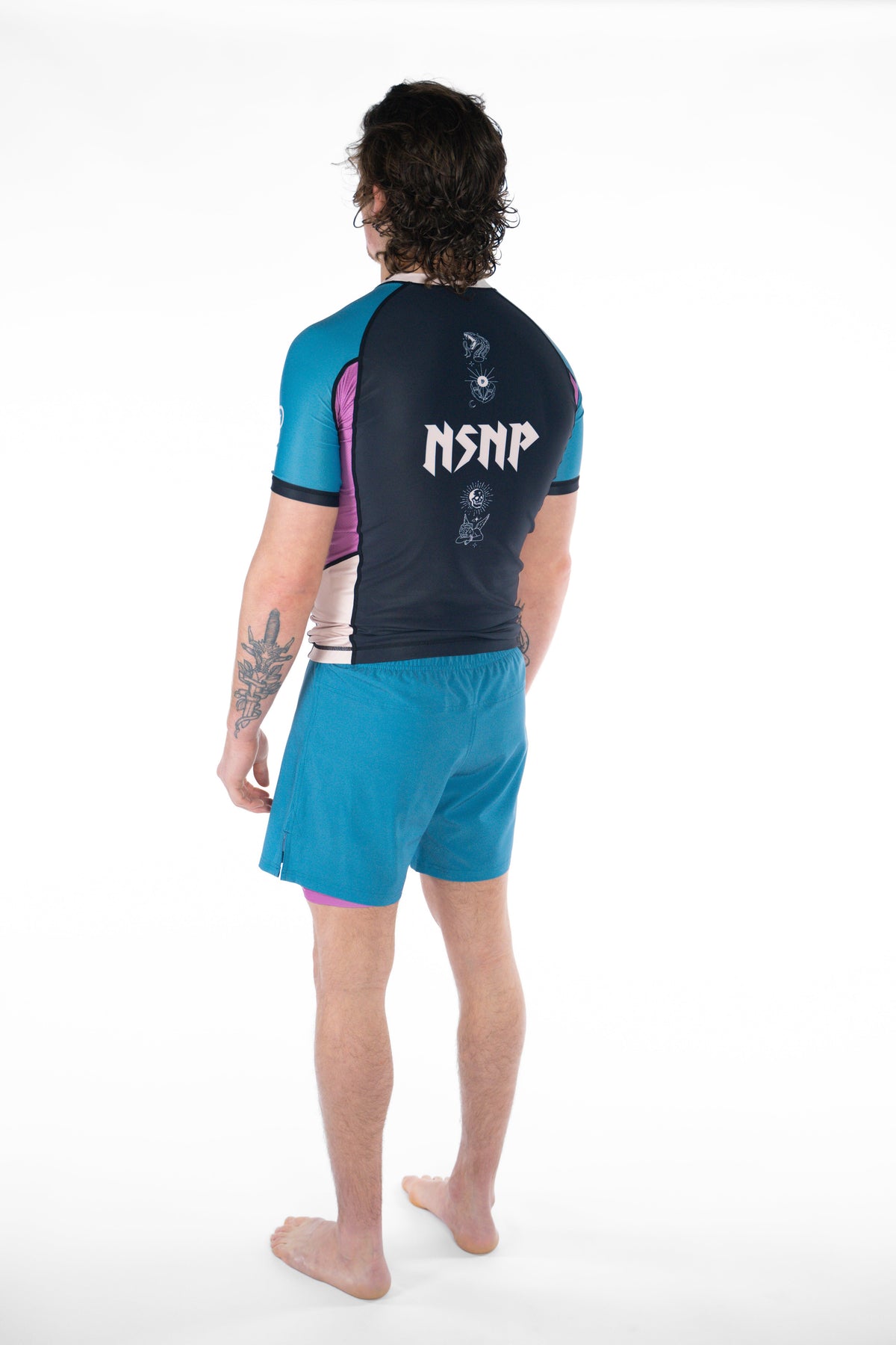 The Occult Hybrid Shorts - Blue