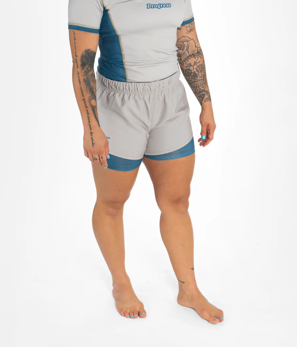 Women's Academy + Hybrid Shorts - Dusk
