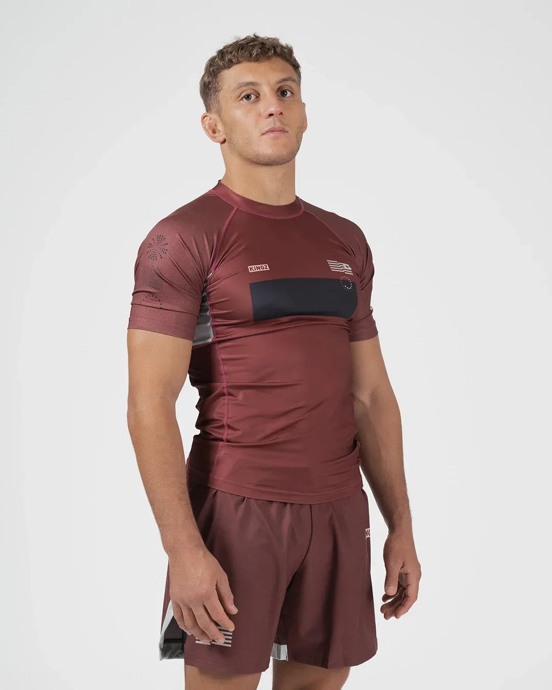 Trooper Rash Guard - Maroon