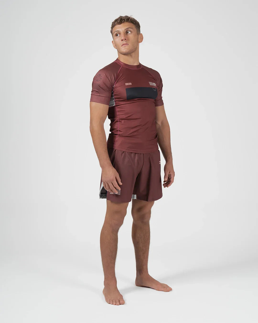 Trooper Rash Guard - Maroon