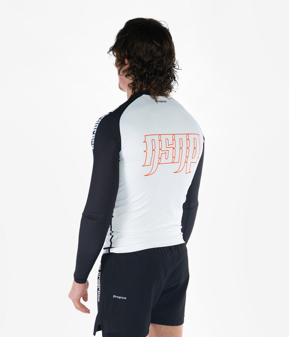 NSNP Metal Longsleeve Rashguard - White
