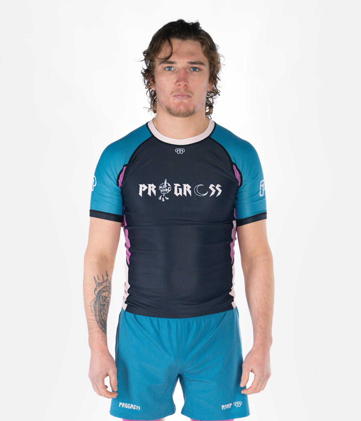 The Occult Rashguard - Blue