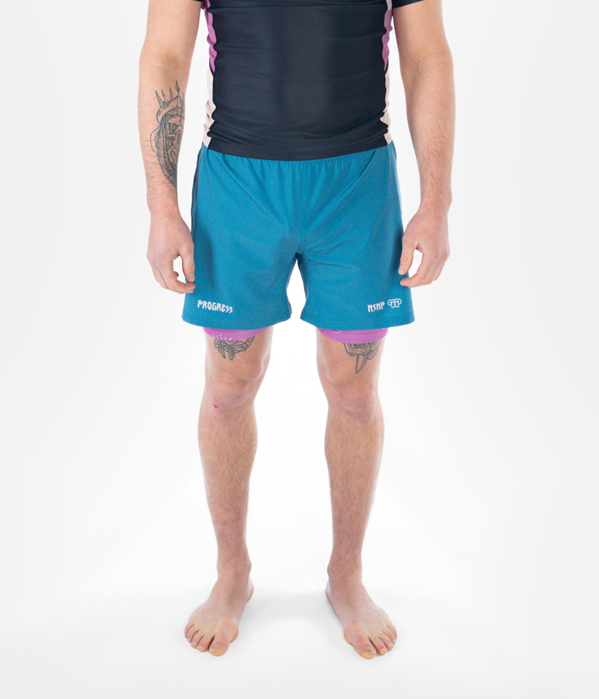 The Occult Hybrid Shorts - Blue