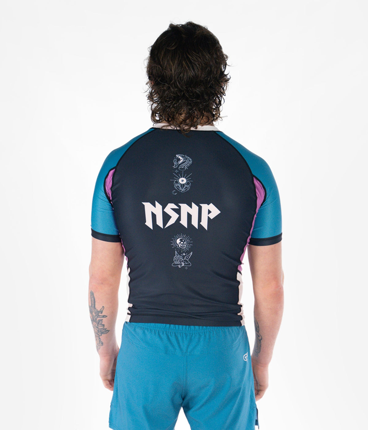 The Occult Rashguard - Blue