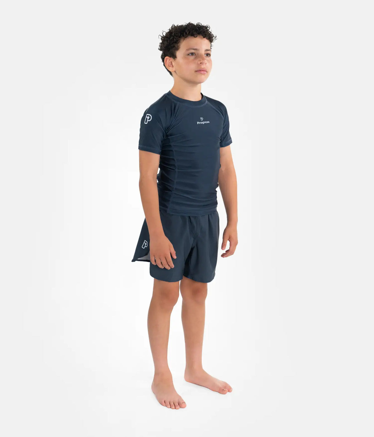 Kids Academy Rashguard - Petroleum