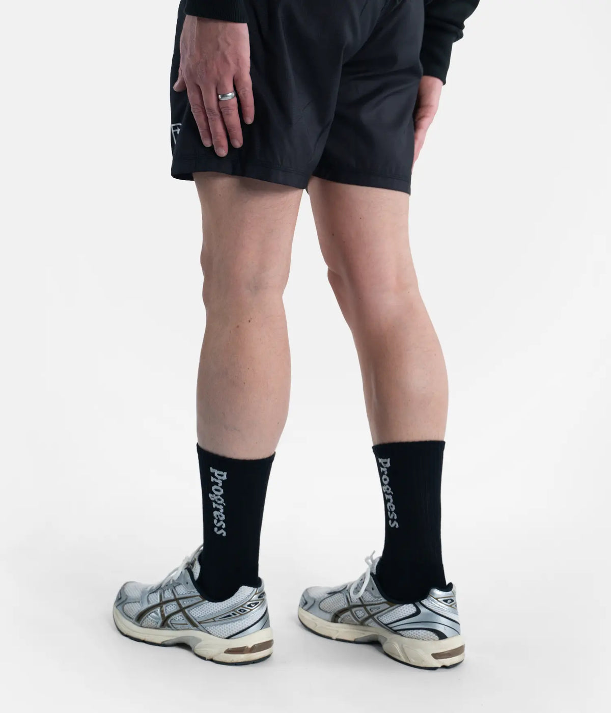 Progress Pro Socks - White &amp; Black