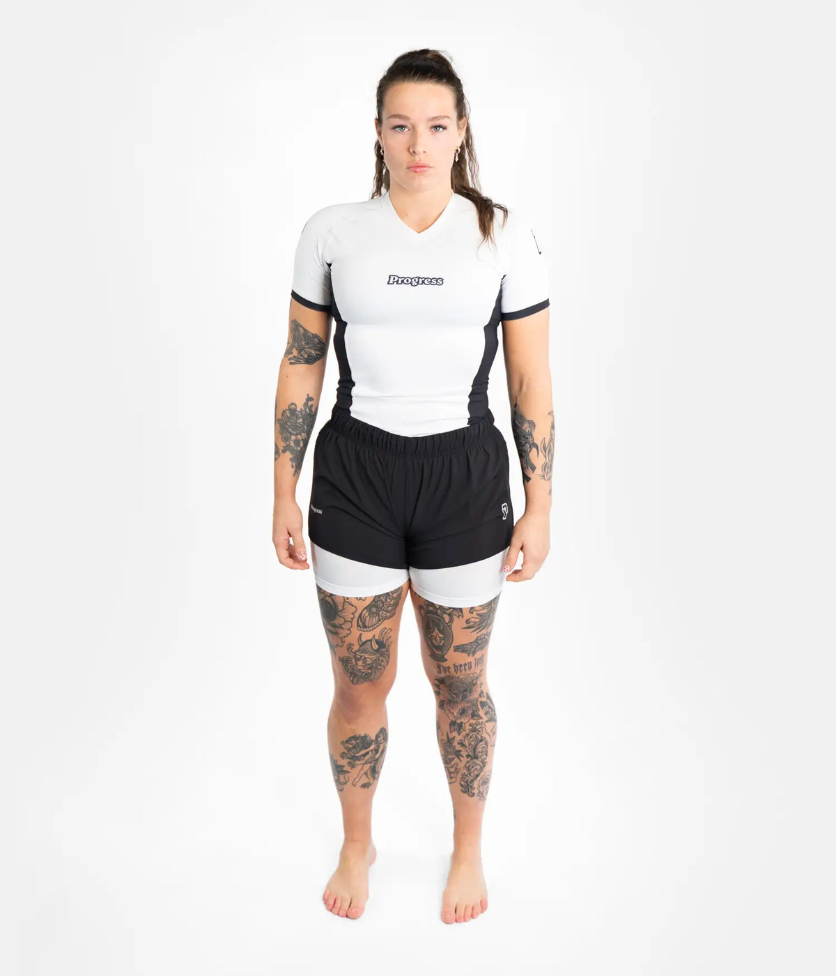 Women&#39;s Academy + Rashguard - White