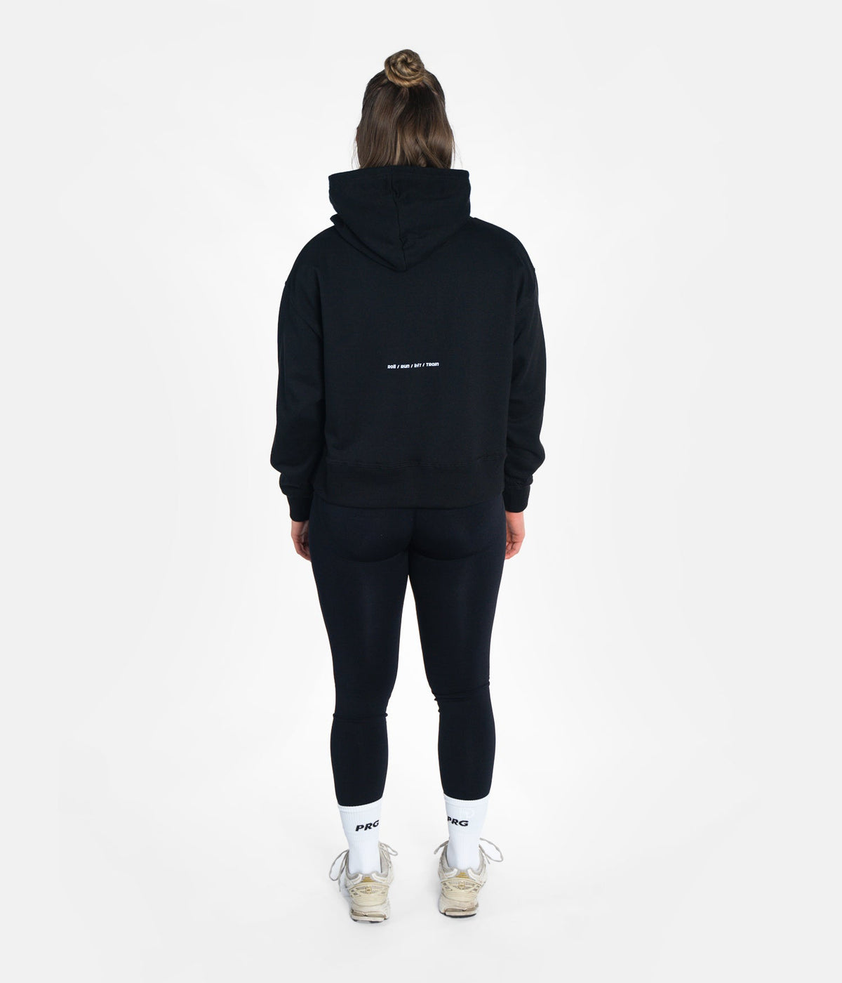 Women’s Vital Cropped Hoodie - Black