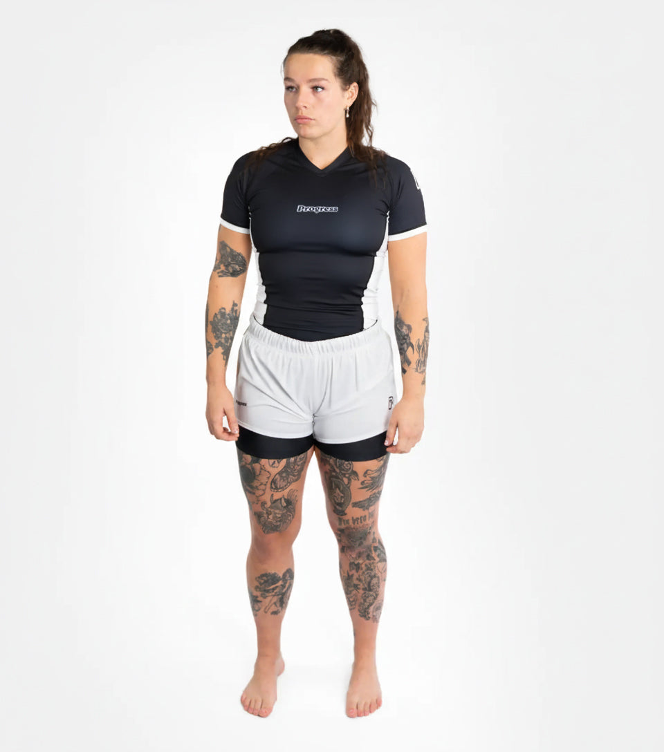 Women&#39;s Academy + Rashguard - Black/White