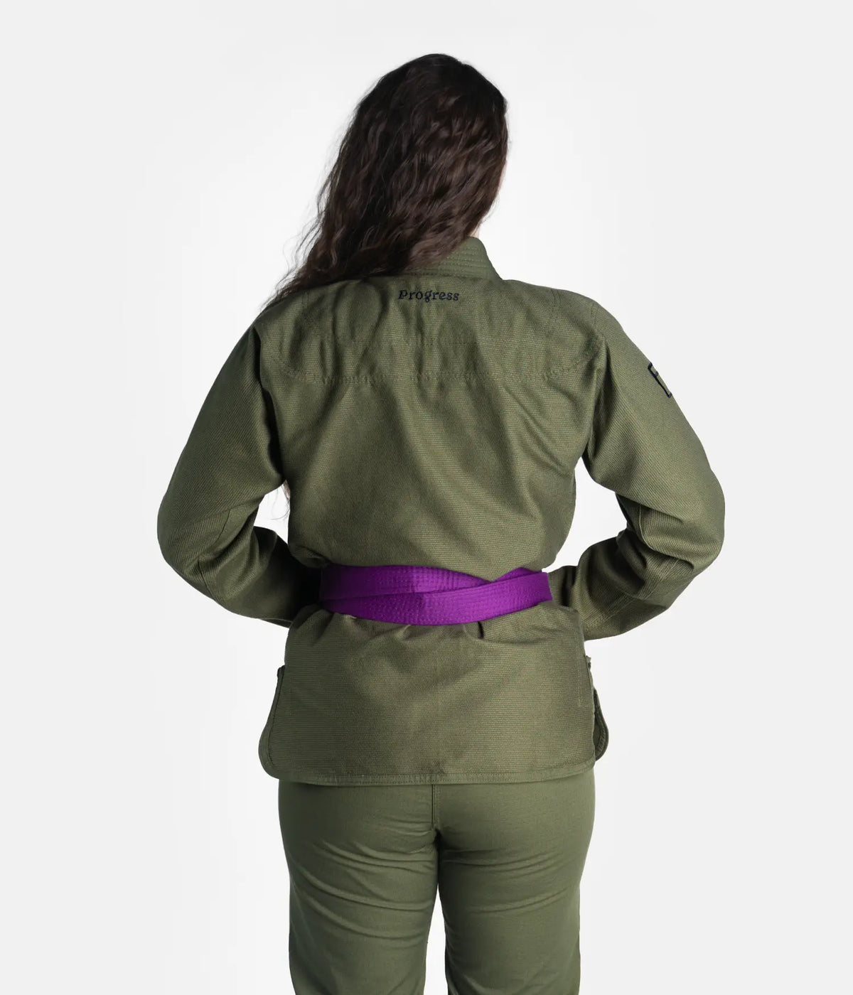 Women&#39;s Academy Gi - Forest Green (with FREE Whitebelt)