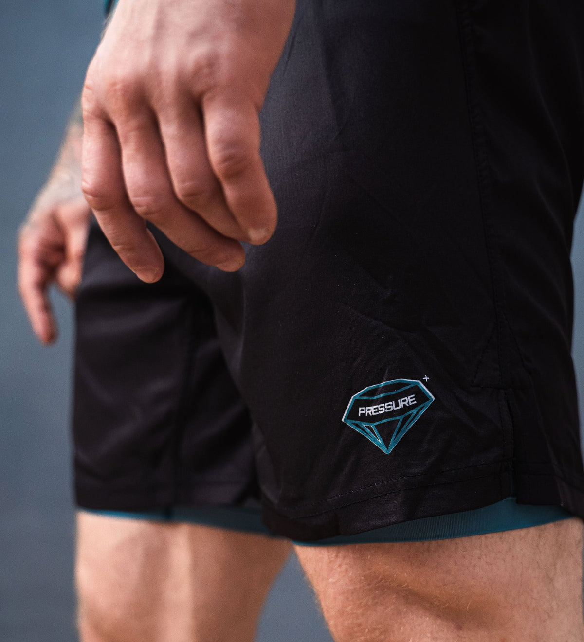 No Pressure No Diamond Hybrid Shorts