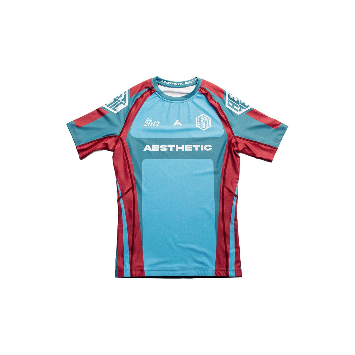 Cross Rashguard - Maroon