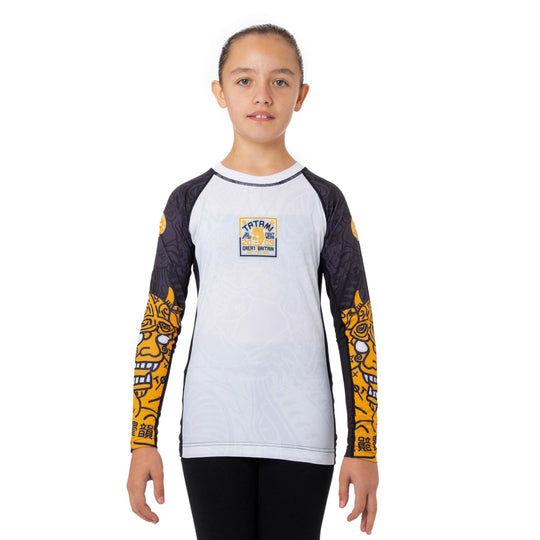 Kids Serpent Rash Guard - Oranje