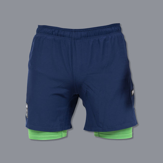 Combination Shorts - Blauw&Groen