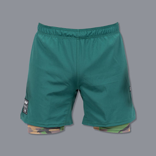 Combination Shorts - Groen&Camo
